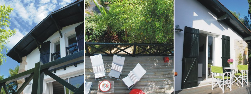 #htmlcaption-85 Atlantikoa, a charming and design bedroom with terrace in our basque villa