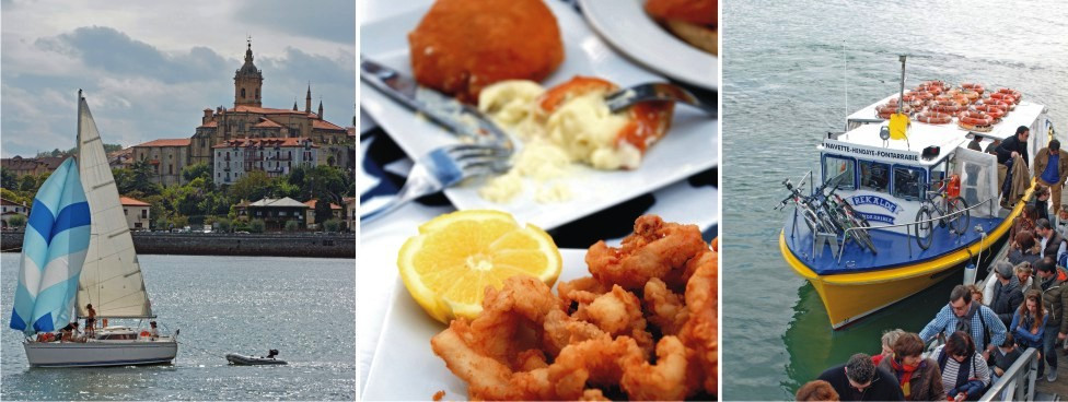 #htmlcaption-1734 Si proche de l’Espagne, prévoyez une escapade gourmande à Fontarrabie ou San Sebastian, réputées pour leurs tapas et pintxos !