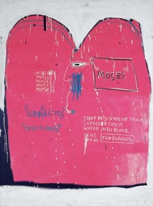 Jean-Michel-Basquiat-Moïse et les Égyptiens -1982
